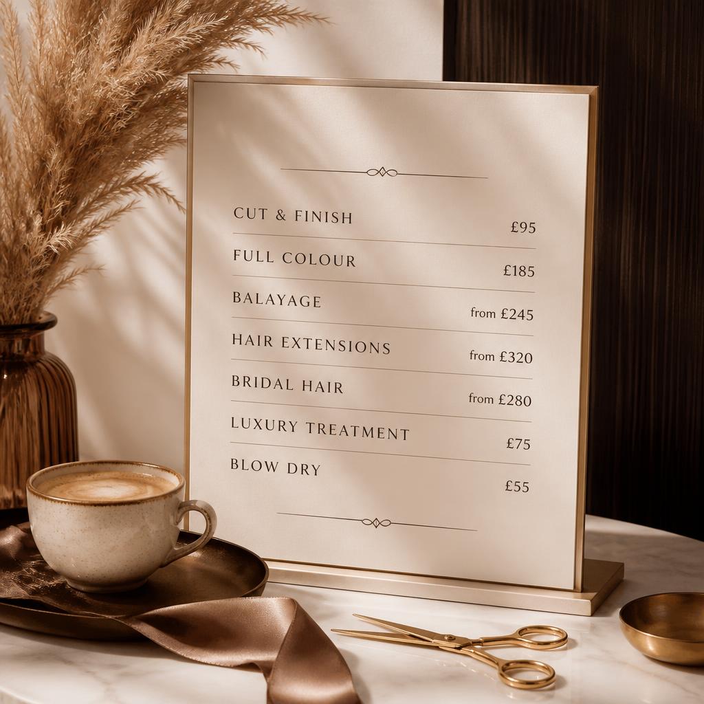 EFALI Pricing Calculator - Salon Owner